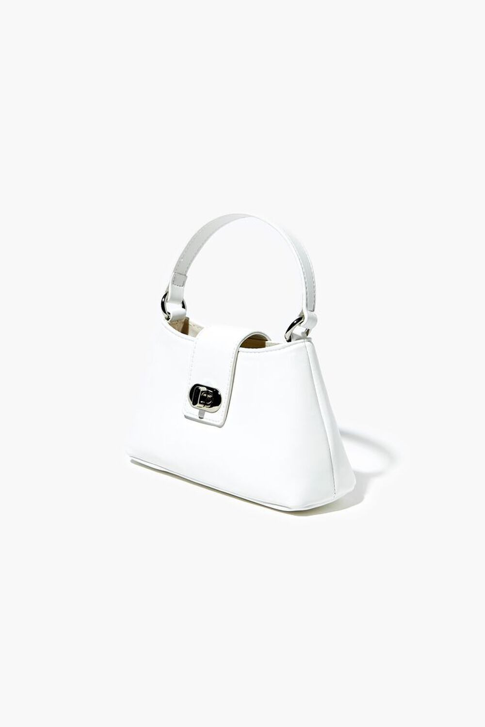 Faux Leather Twist-Lock Crossbody Bag | Forever 21 (US)