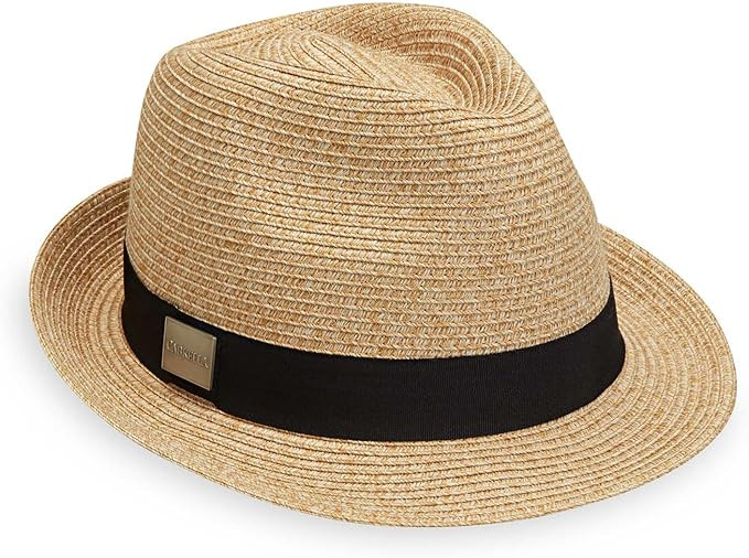 CARKELLA by Wallaroo Unisex Del Mar Trilby Fedora – Short Brim Sun Hat, Packable and Adjustable... | Amazon (US)