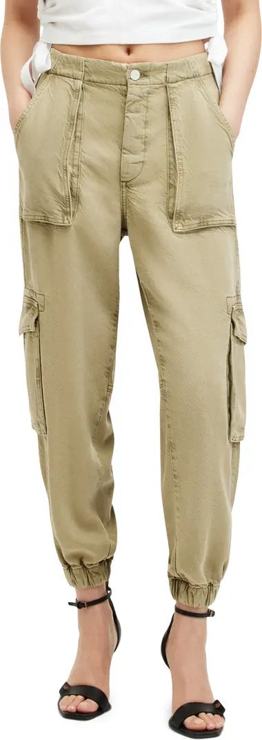 AllSaints Frieda Twill Cargo Joggers | Nordstrom | Nordstrom