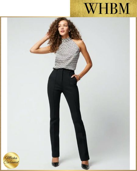 White House Black Market • Extra High-Rise Luxe Stretch Bootcut Pants