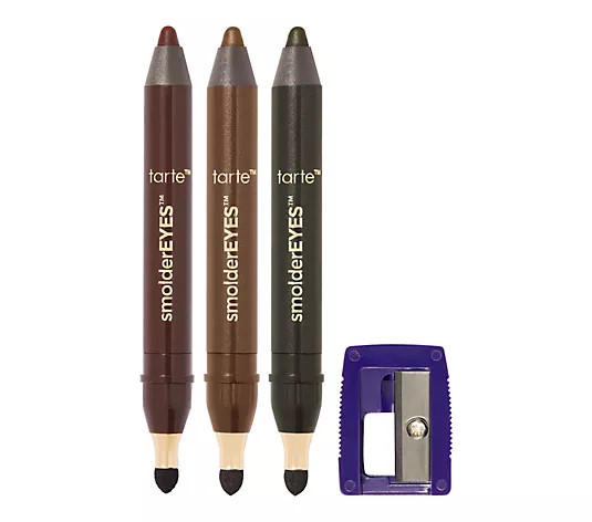 tarte SmolderEYES Silk Stick Eyeliner with Sharpener - QVC.com | QVC