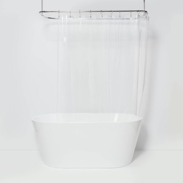 PEVA Medium Weight Shower Liner Clear - Made By Design™ | Target