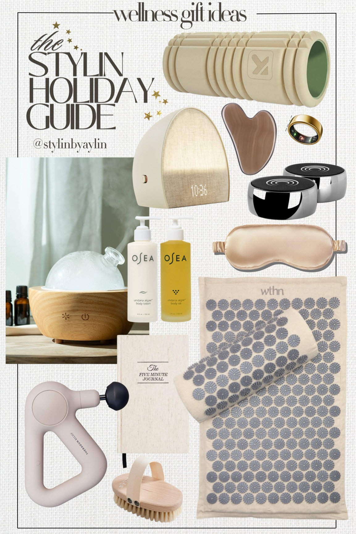 The Stylin holiday gift guide: wellness gift idea, gifts for her, well being, neutral gifts, StylinByAylin 

#LTKGiftGuide #LTKFindsUnder100