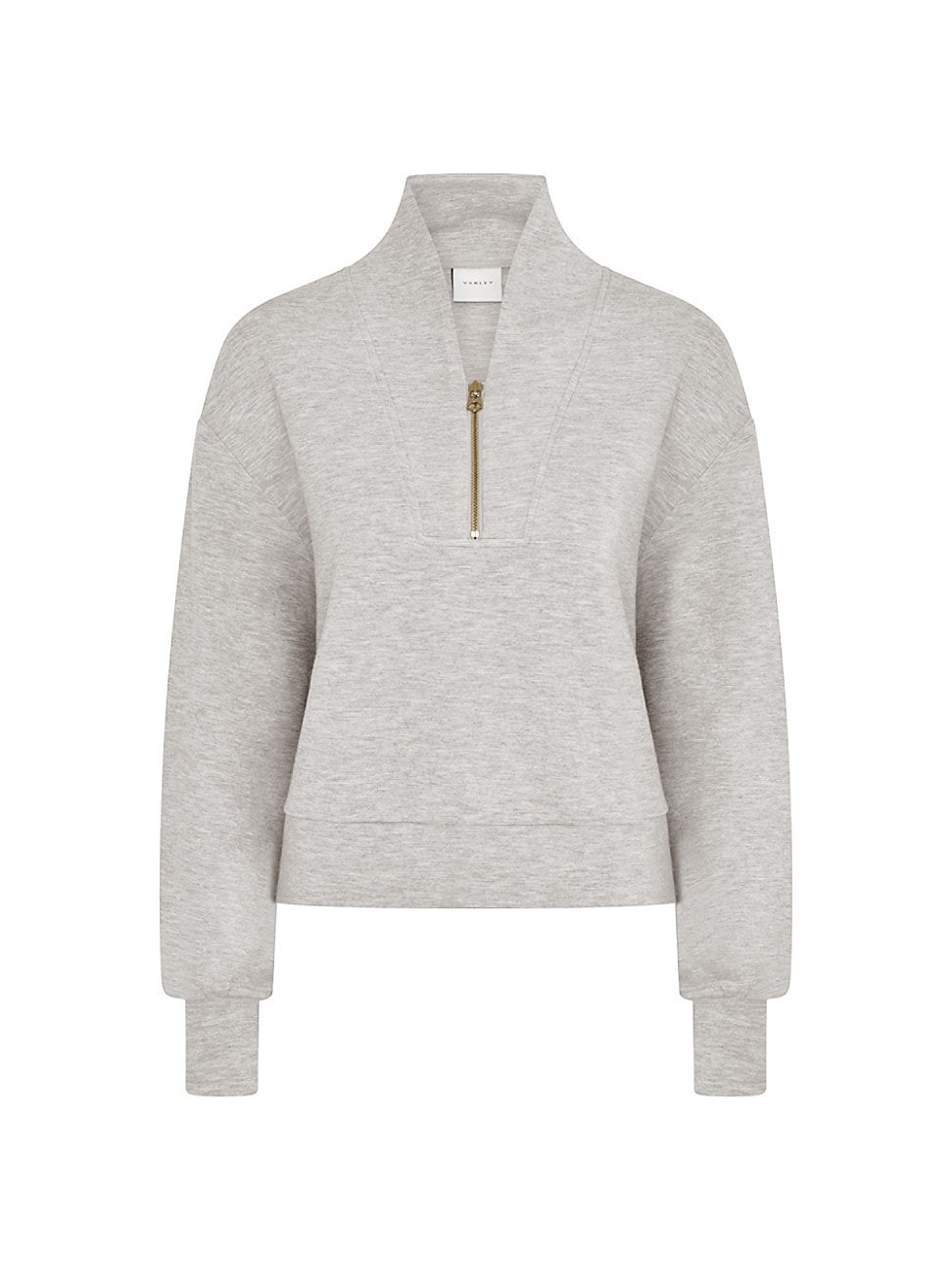 Women's Davidson Quarter-Zip Sweatshirt - Ivory Marl - Size XL | Saks Fifth Avenue