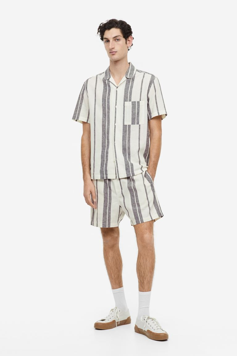 Regular Fit Linen-blend Shorts | H&M (US + CA)