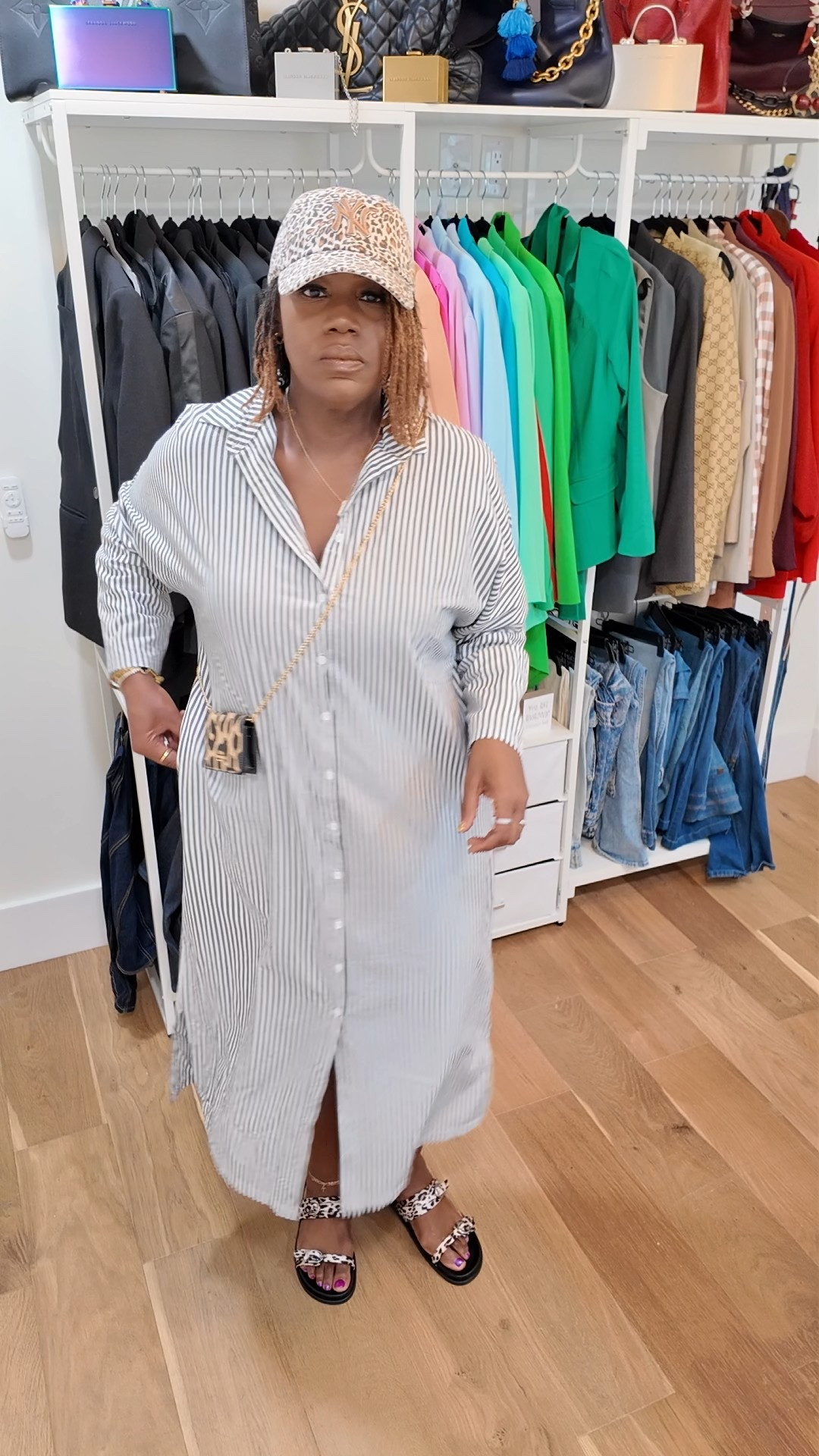 Stripped Shirt Dress 

#LTKFindsUnder100 #LTKStyleTip #LTKMidsize