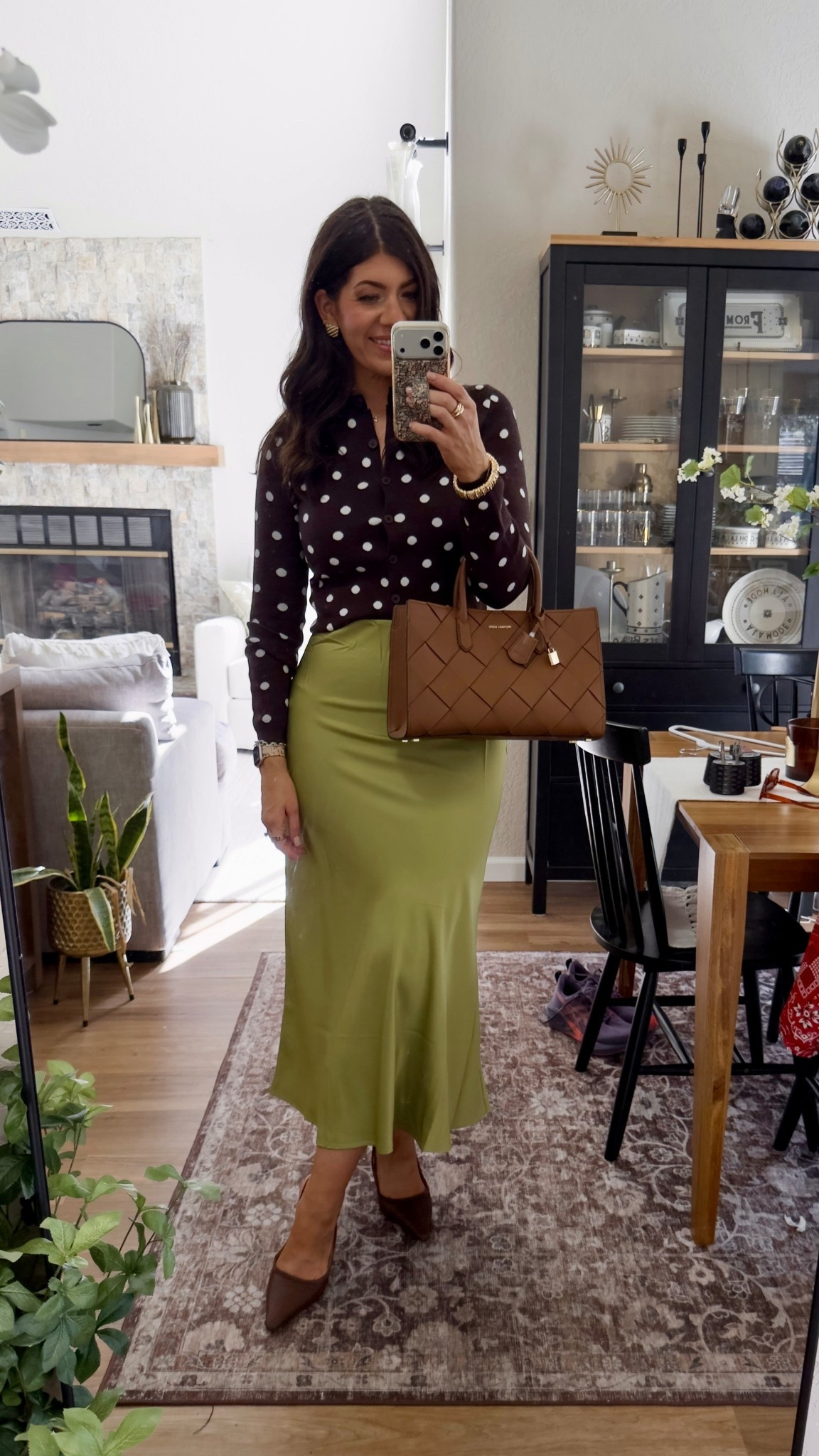 Work outfit of the day
Medium sweater
Large slip skirt 

#LTKOver40 #LTKWorkwear #LTKMidsize