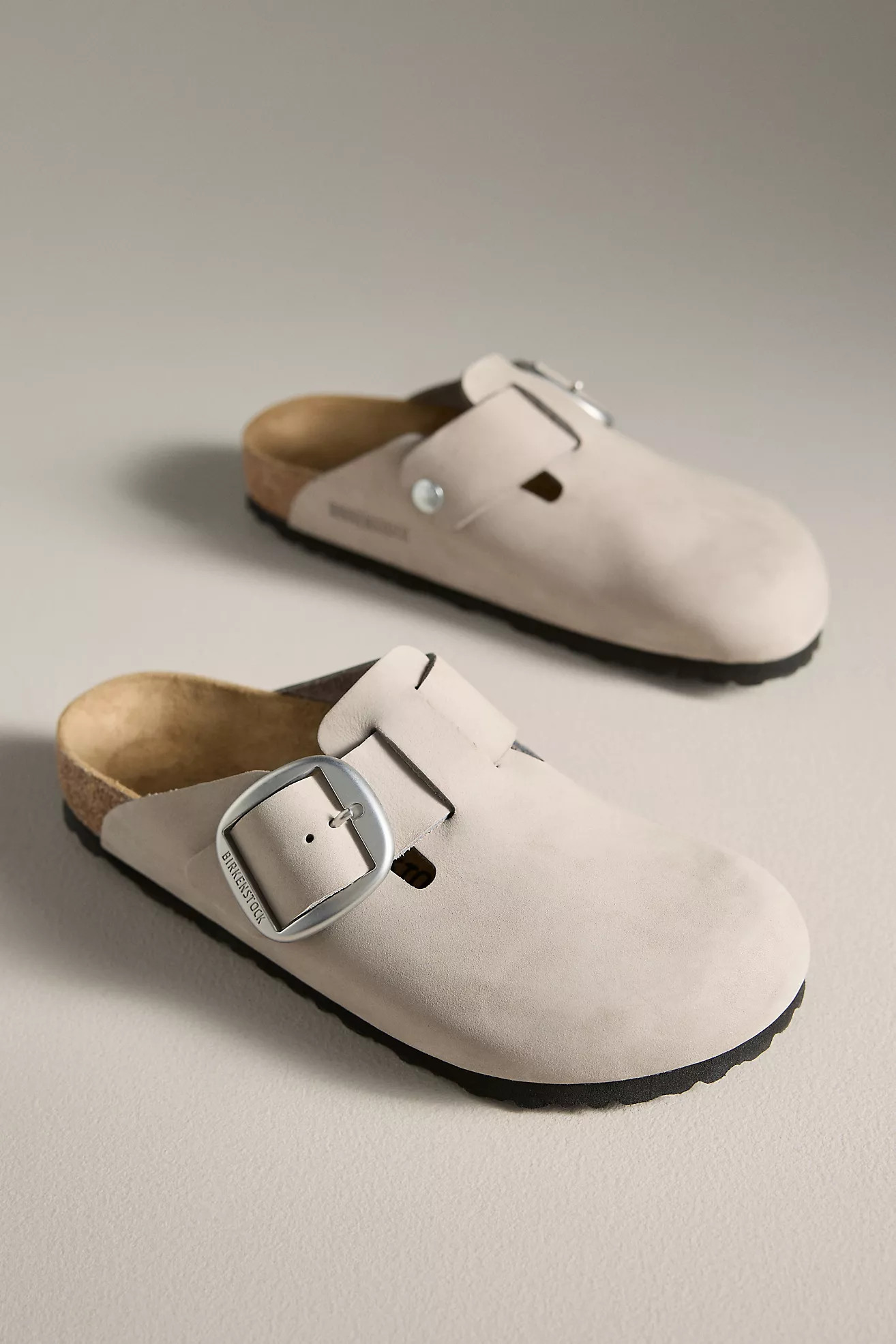 Birkenstock Boston Big Buckle Clogs | Anthropologie (US)