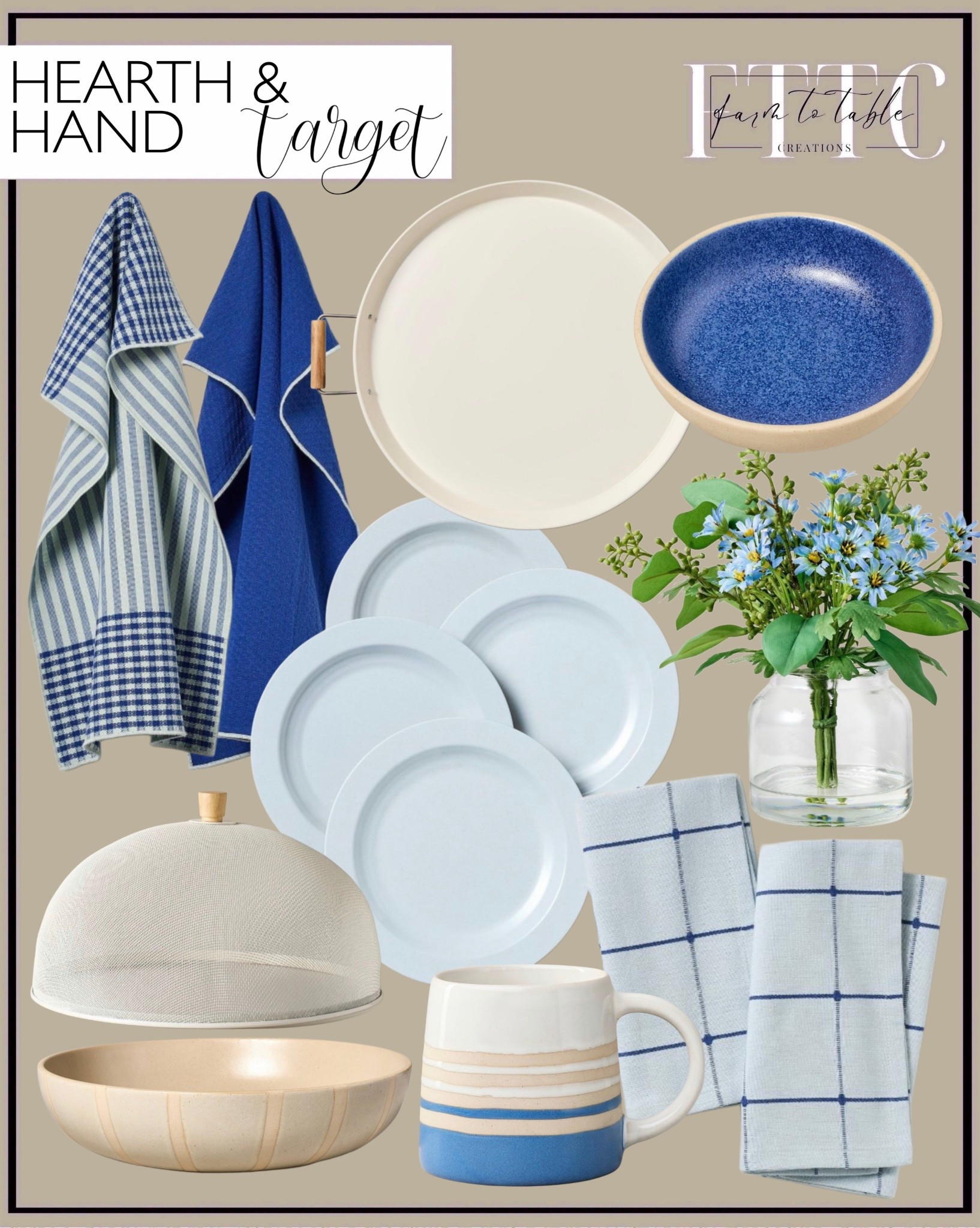 Target Hearth & Hand New Arrivals (Save This 🤍)

Mark your calendar—these launch online starting April 19 and the best pieces will go FAST.

If you love soft blues and timeless neutrals… this new Hearth & Hand drop is one to watch 👀 The mix of classic stoneware, textured linens, and simple everyday pieces makes it so easy to refresh your kitchen for spring without overthinking it.

Everything in this collection feels elevated but still functional—perfect for daily use, hosting, or just making your kitchen feel a little more styled and put together. The color palette alone is so good… calming, coastal, and easy to mix with what you already have.

Follow @farmtotablecreations on Instagram for more home finds and styling ideas 🤍

#ltkhome #targetfinds #kitchendecor #dinnerware #kitchenlinens #mugs #plates #servingbowls #tabledecor #targethome #hearthandhand #magnoliastyle #kitchentowels #springdecor #everydaydining

#LTKHome #LTKSeasonal