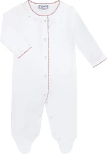 Pink Crochet Footie - Baby | Nordstrom