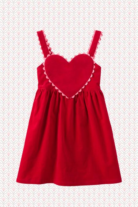 The most precious Valentine’s Day dress! #valentinesday #valentinebasket 