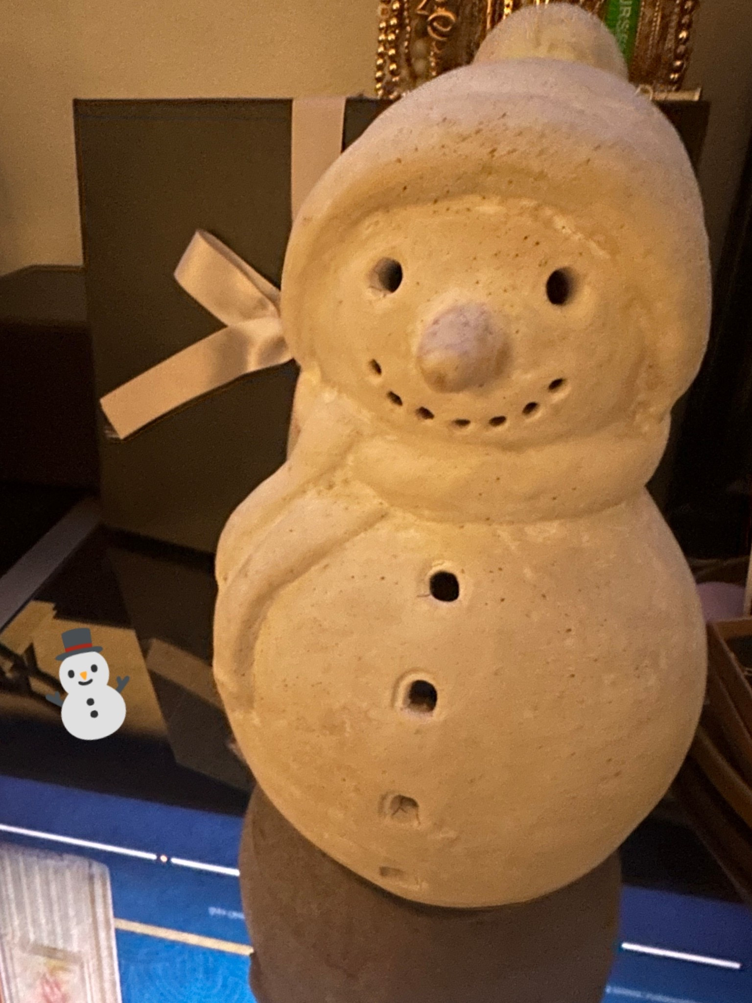 Terracotta snowman #potterybarn #snowman #terracota #terracotssnowman #christmas 

#LTKSeasonal #LTKHome #LTKStyleTip