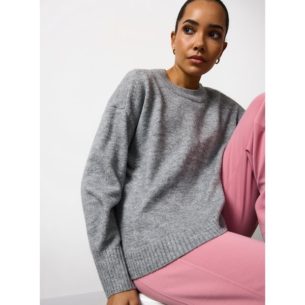Buy The Soft Grey Knitted Jumper 12 | Gifts for her | Argos | argos.co.uk