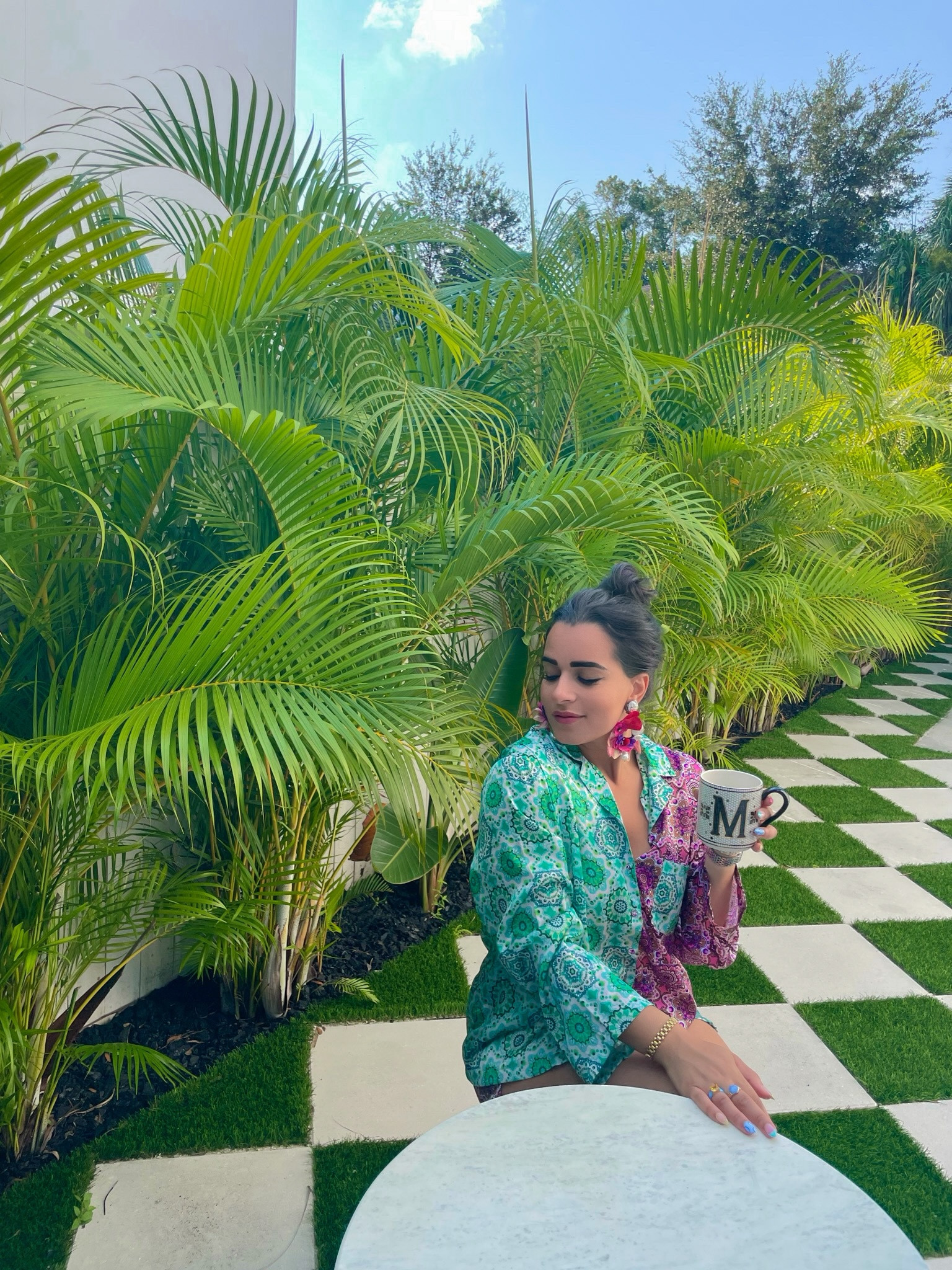 My favorite silk PJs- So much color && So Comfy! 
•
Shop this look && Follow me on Instagram at @nardinemarie for more Colorful Style finds! 

#LTKtravel #LTKstyletip #LTKfit