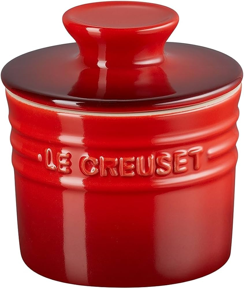 Le Creuset, 80831150600003, Pote para Manteiga, 170 ml, Cerâmica, Vermelho | Amazon (BR)