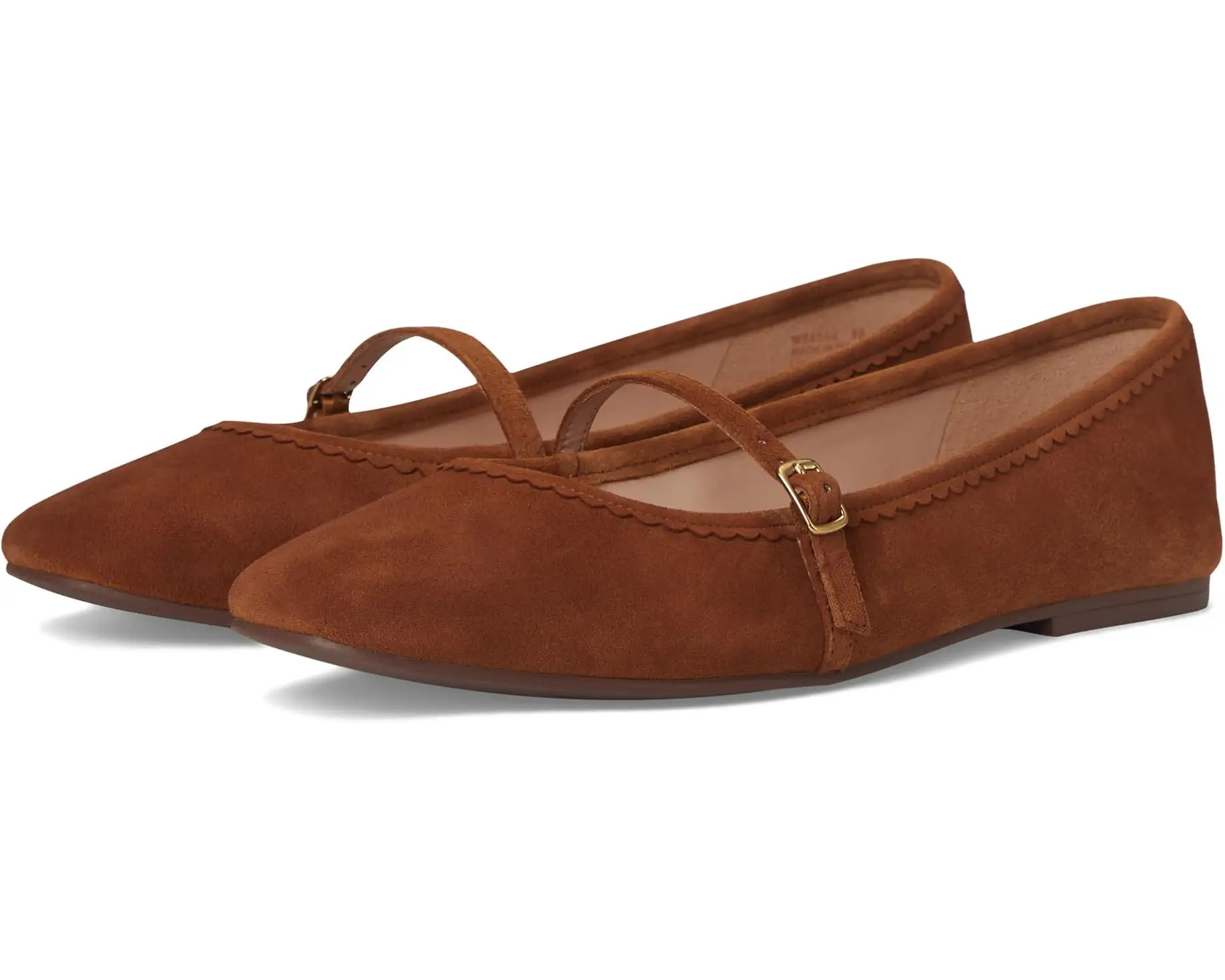 Yelena Scalloped Maryjane Ballet Flats | Zappos