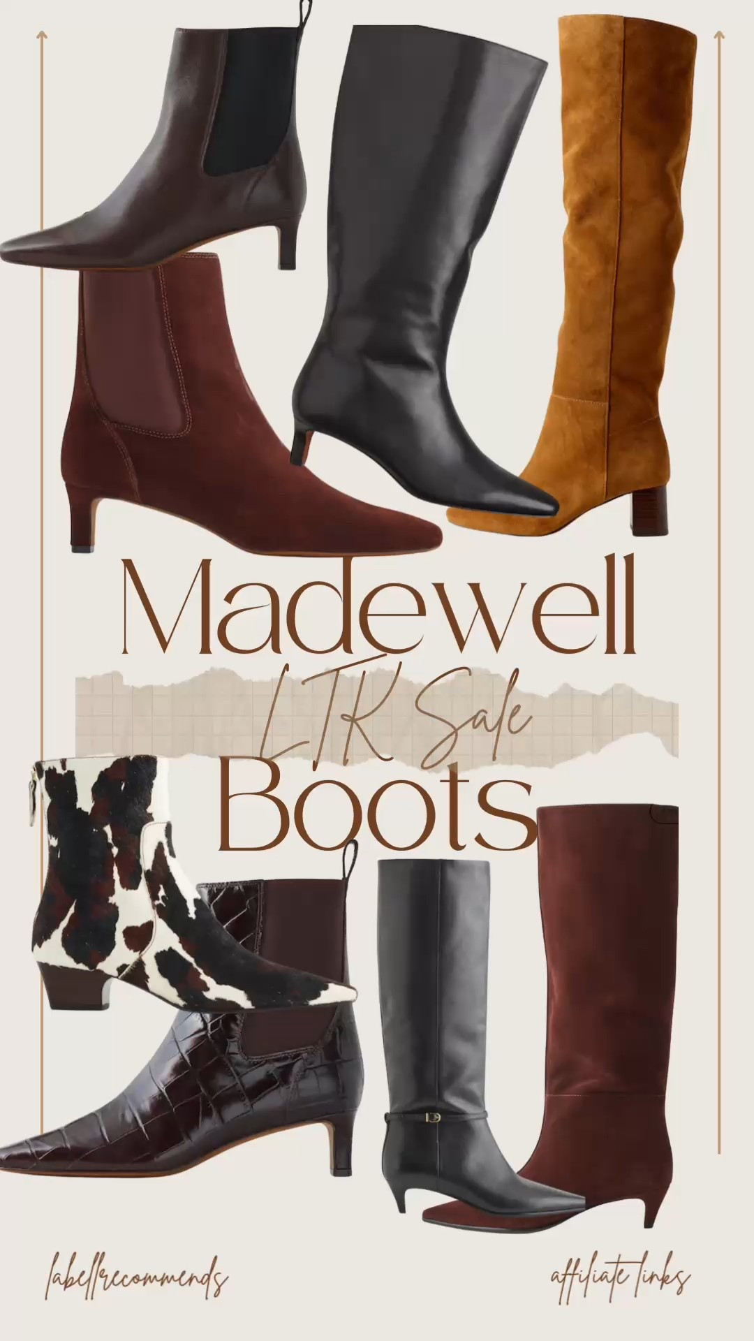 Madewell sale in the LTK app-boots edition! Take 20% in app on Madewell boots. Knee high boots, tall boots, short boots all included in the sale.

#madewell #tallboots #overthekneeboots #ltksale 

Suede boots, over the knee boots, tall boots, brown boots, black boots, short boots 

#LTKxMadewell #LTKSaleAlert #LTKFindsUnder100