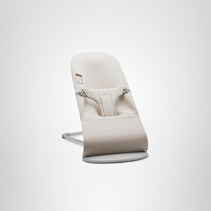 BabyBjörn Bouncer Bliss, Light Beige, 3D Jersey | 2-in-1 Adjustable Baby Bouncer Seat and Toddle... | Amazon (US)