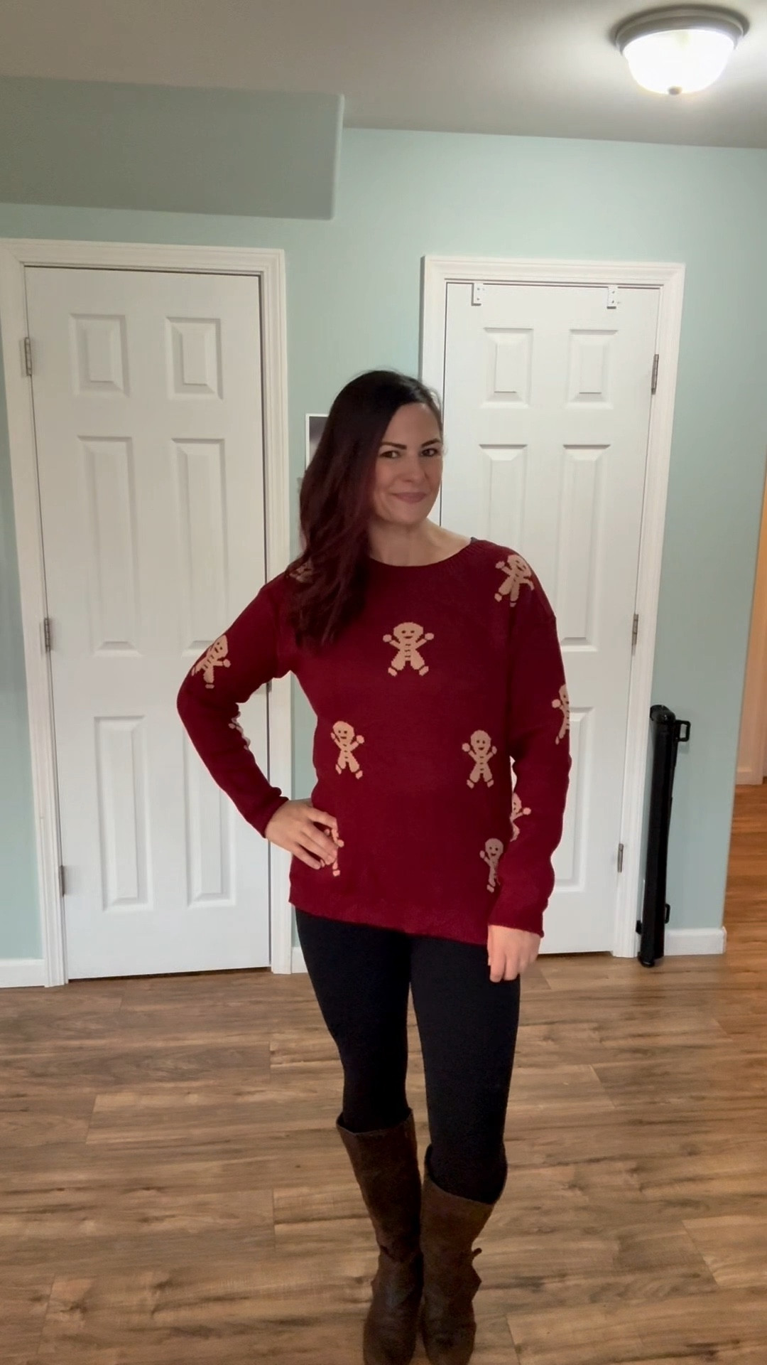 This cozy gingerbread sweater is one of my favorite holiday finds 🎄🤎
Such a cute color, soft, and the perfect mix of festive without being too much.

Gifted by the brand. Links may be commissionable.

#LTKSeasonal #LTKmomlife #LTKOver40