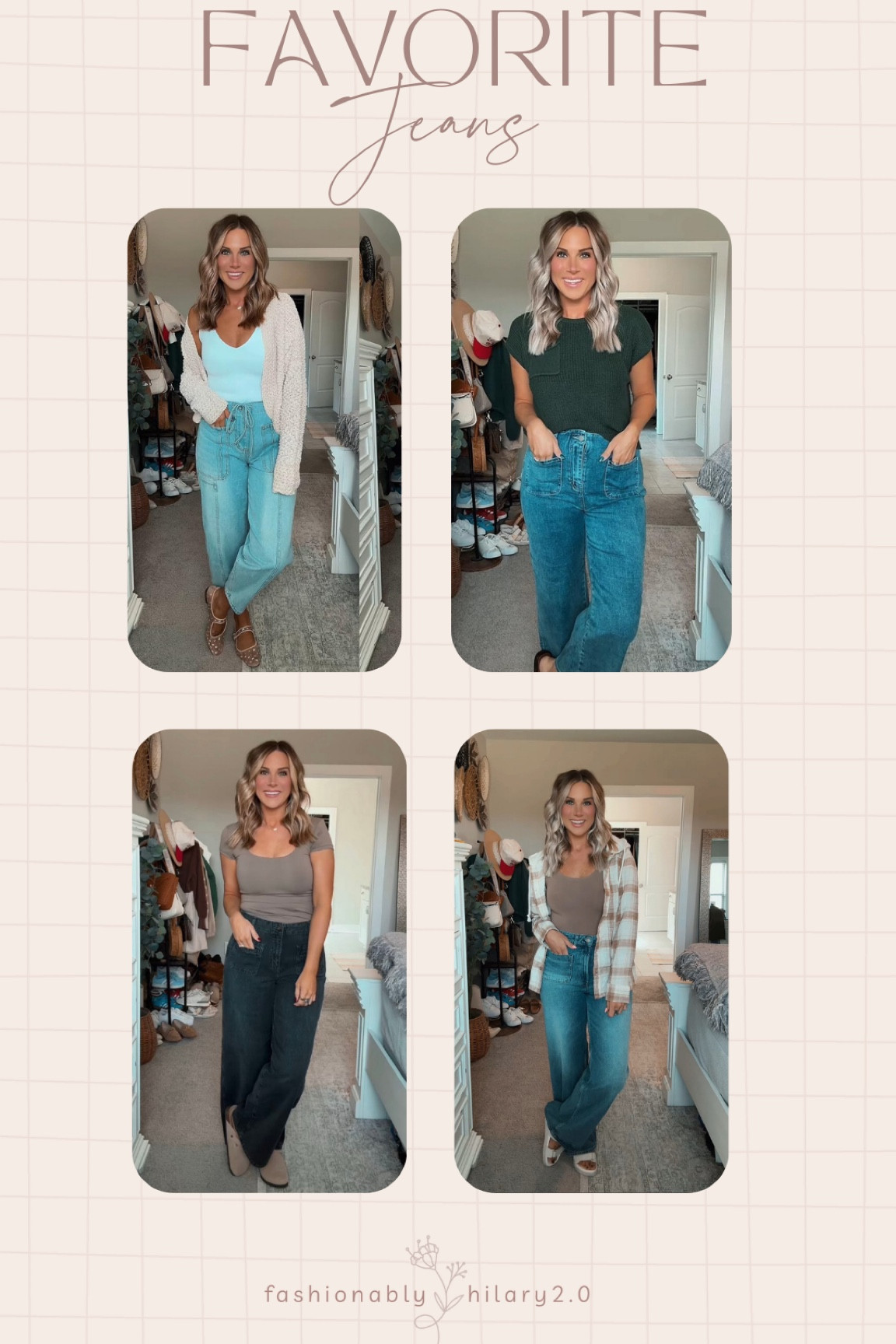 Fall outfit inspo 🍁 Loving these jeans in shades of dark blue, black, and light wash for cozy autumn looks! these wide-leg styles from Amazon and Old Navy are perfect for the season.


#LTKCyberWeek #LTKSeasonal #LTKStyleTip