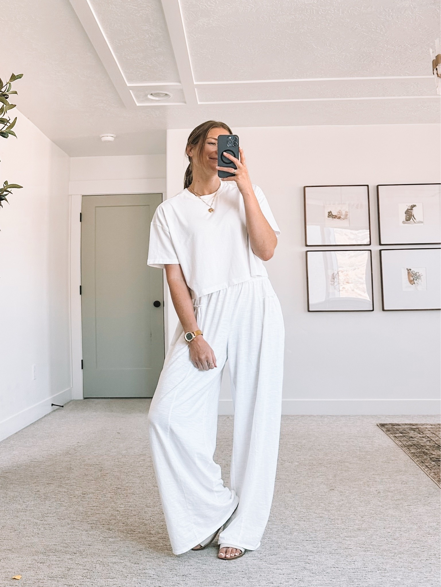 summer outfit idea - the cutest aerie matching set (wearing small long on bottom, small on top)

#LTKgrwm #LTKootd #LTKmomlife