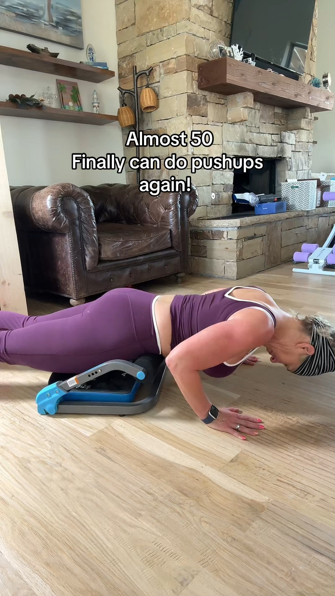 If you want stronger abs without doing floor crunches, this at-home ab crunch machine makes core workouts so much easier. The padded rollers support your back while you crunch so you can focus on your core, tummy, and lower abs instead of neck strain.

I love compact home gym equipment like this because it takes up almost no space but still gives you a solid ab workout in just a few minutes a day. Perfect if you’re building a small home gym or just trying to tighten your core. 

#LTKActive #LTKselfcare #LTKfitnessgoals