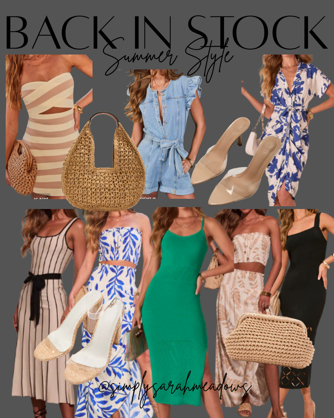 Back in stock + summer-ready ☀️
These are the effortless pieces I keep reaching for—lightweight dresses, flattering fits, and the best neutral accessories to style on repeat. From casual days to vacation nights, everything here is easy, elevated, and actually wearable 🤍 Linking all my favorites before they sell out (again)! Use code APRIL35 for 35% off! #LTKStyle #LTKFashion #LTKTravel #LTKSeasonal #LTKFinds #LTKUnder100 #VacationStyle #ResortWear #BeachVacation #SummerStyle #SprintStyle #BeachOutfit #TropicalVibes #IslandStyle #EffortlessStyle #MomStyle #EverdayStyle #StyleInspo #OOTD  

 #LTKootd #LTKSaleAlert #LTKTravel