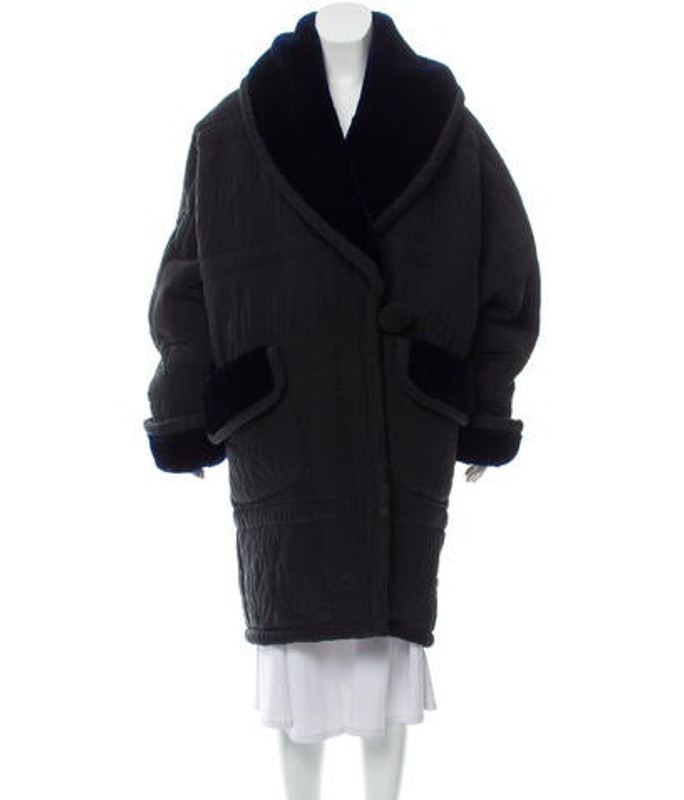 Fendi Reversible Shearling Coat Black Fendi Reversible Shearling Coat | The RealReal