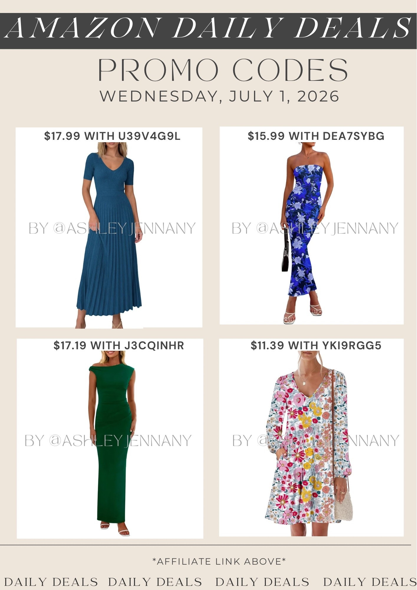 Amazon deals

#LTKMidsize #LTKSaleAlert #LTKSeasonal