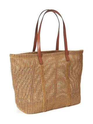 Old Navy Womens Open Weavetote Size One Size - Tan | Old Navy US