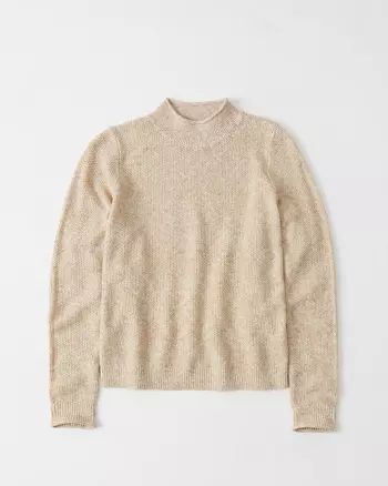 Mock Neck Sweater | Abercrombie & Fitch US & UK