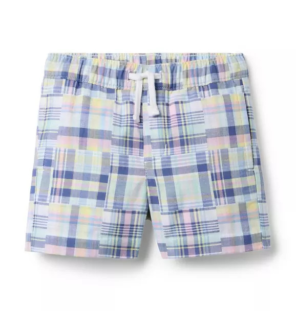Plaid Patchwork Pull-On Short | Janie and Jack