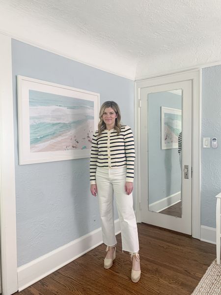 Lady jacket and white jeans with espadrilles. Happy Mother’s Day!

#LTKworkwear #LTKshoecrush