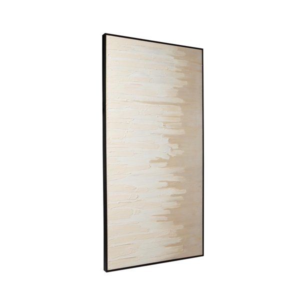 Signature Design by Ashley Jennaya Gradient Tan/White Framed Wall Art | Walmart (US)