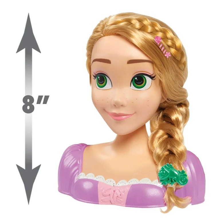 Disney Princess Rapunzel Styling Head, 14-pieces, Pretend Play, Kids Toys for Ages 3 up | Walmart (US)