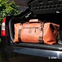 MAVERICK Men's Brown Leather Duffle Bag, Birthday Gift for Him, Men's Gifts, Guy Gift, Christmas ... | Etsy (US)