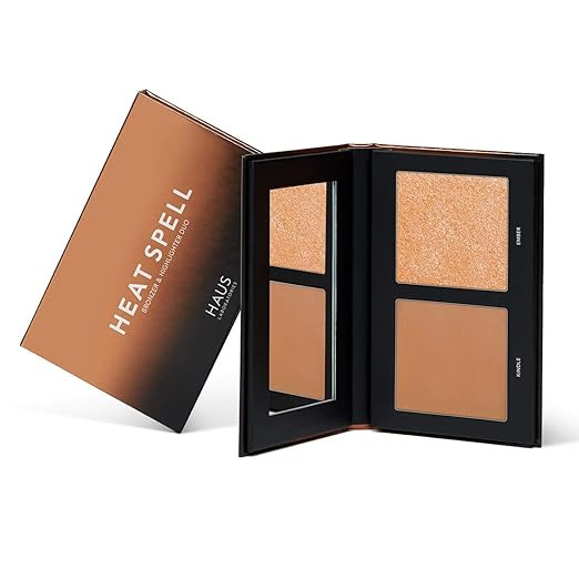 HAUS LABORATORIES by Lady Gaga: HEAD RUSH BLUSH DUO | HEAT SPELL BRONZER DUO, Highlighter Cheek D... | Amazon (US)