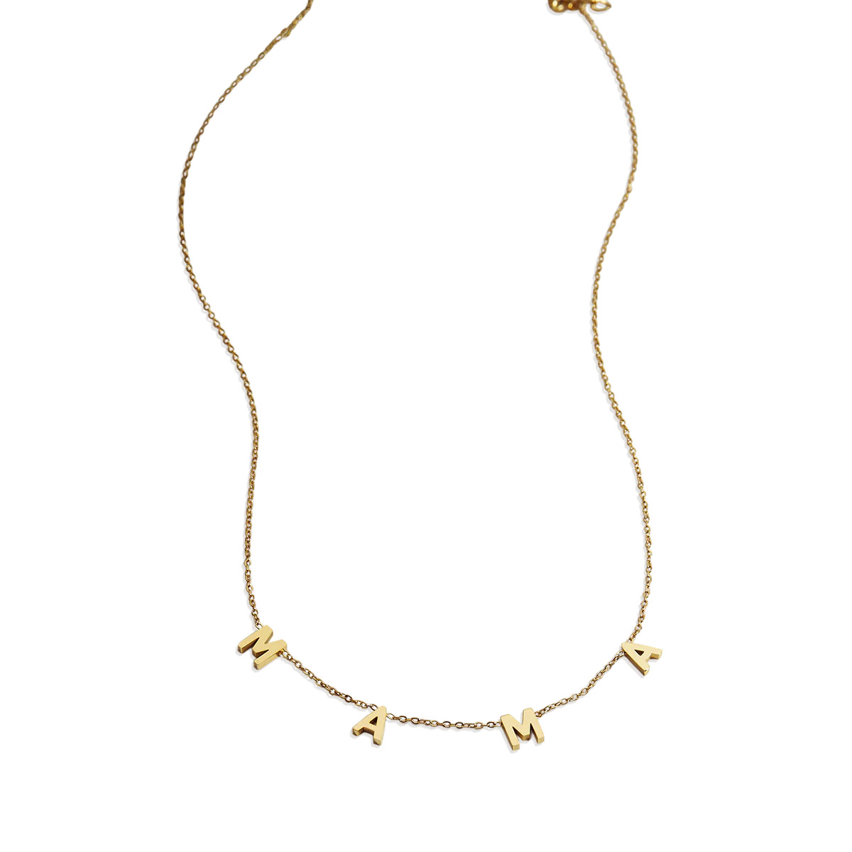 The MAMA Letter Necklace | Mint & Lily