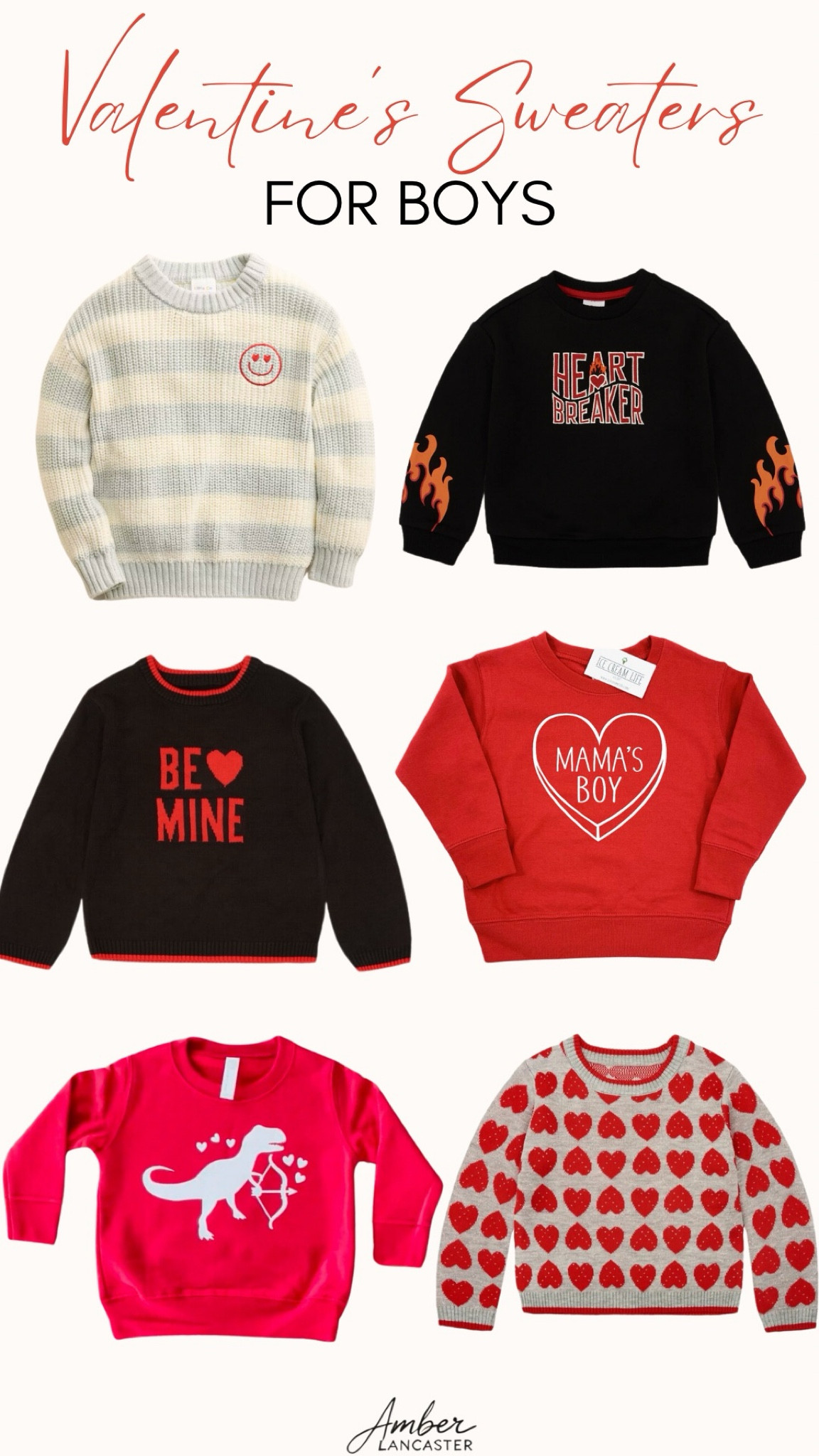Boys Valentine’s sweaters |
valentines day kids, valentines day outfit, valentines sweater, boys valentine’s day, toddler boy valentines outfit, boy valentine. 

#LTKKids #LTKSeasonal #LTKBaby