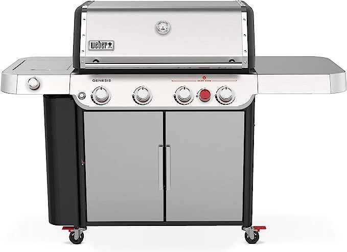 Weber 36400001 Genesis S-435 LP SS Gas Grill, Stainless Steel | Amazon (US)