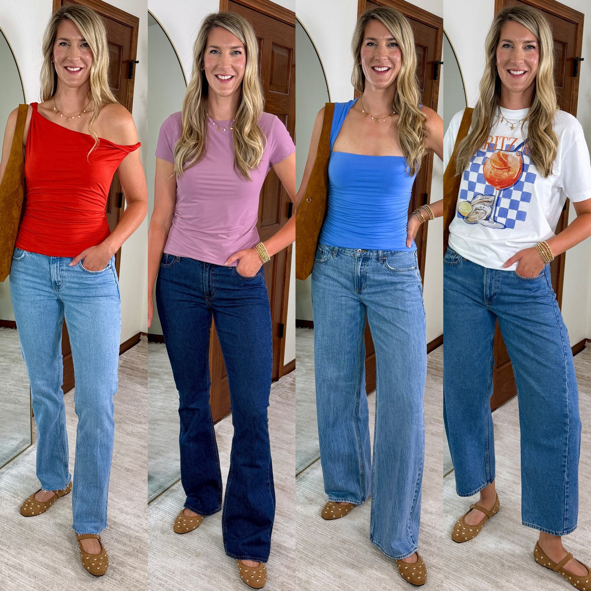 30-50% off all jeans and 20% off almost everything else + 15% off with code DENIMAF 

Wearing my true Medium/8/29/extra long - i find their denim runs TTS & also comes in curvy fit 

Denim haul! Low rise, wide leg, straight leg, black jeans, loose, baggy, skinny jeans, barrel, jeans, boot cut
Fall outfit, date night outfit, casual outfit, workwear 

#LTKSeasonal #LTKSaleAlert #LTKStyleTip
