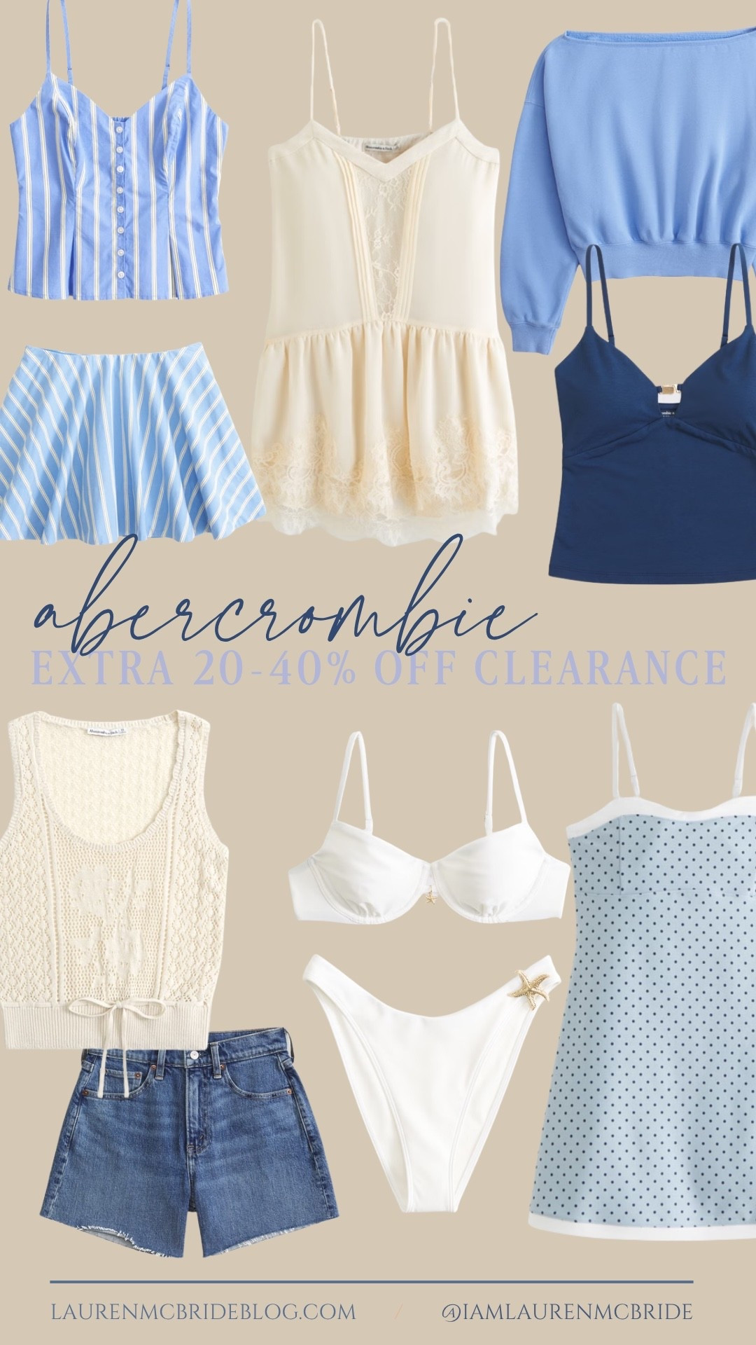 Extra 20-40% OFF @abercrombie Clearance pieces!

#LTKootd #LTKSaleAlert