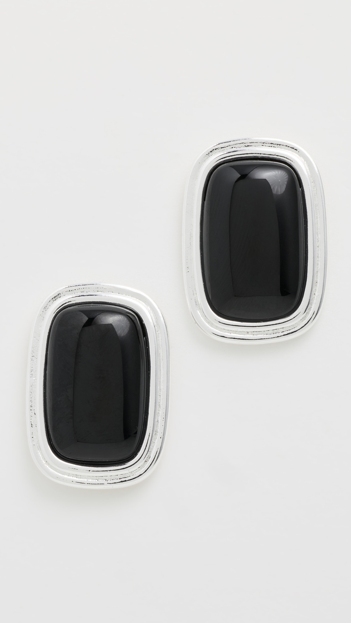 Heaven Mayhem Ribbon Earrings Silver One Size | Shopbop
