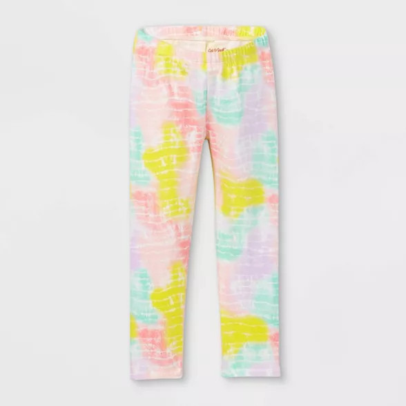 Toddler Girls' Tie-Dye Leggings - Cat & Jack™ | Target