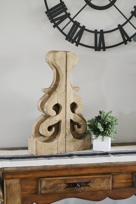 Wooden Corbel  Large Corbel  Mantel Decor  Wood Corbel  | Etsy | Etsy (US)