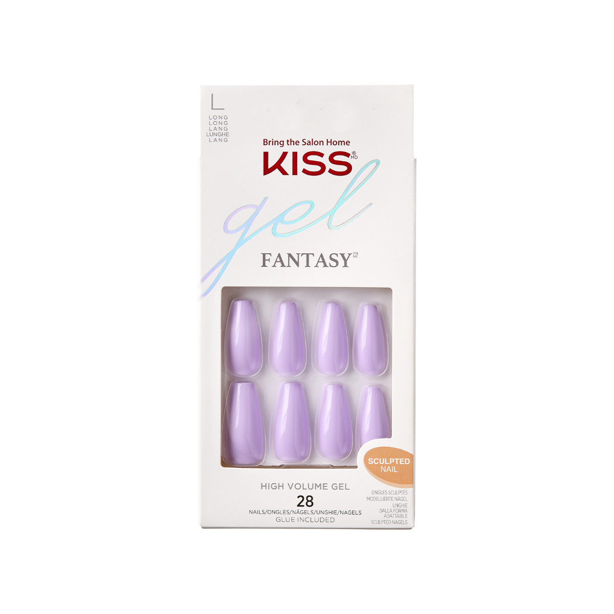 KISS Gel Fantasy Sculpted Nails - Hot Summer | KISS, imPRESS, JOAH
