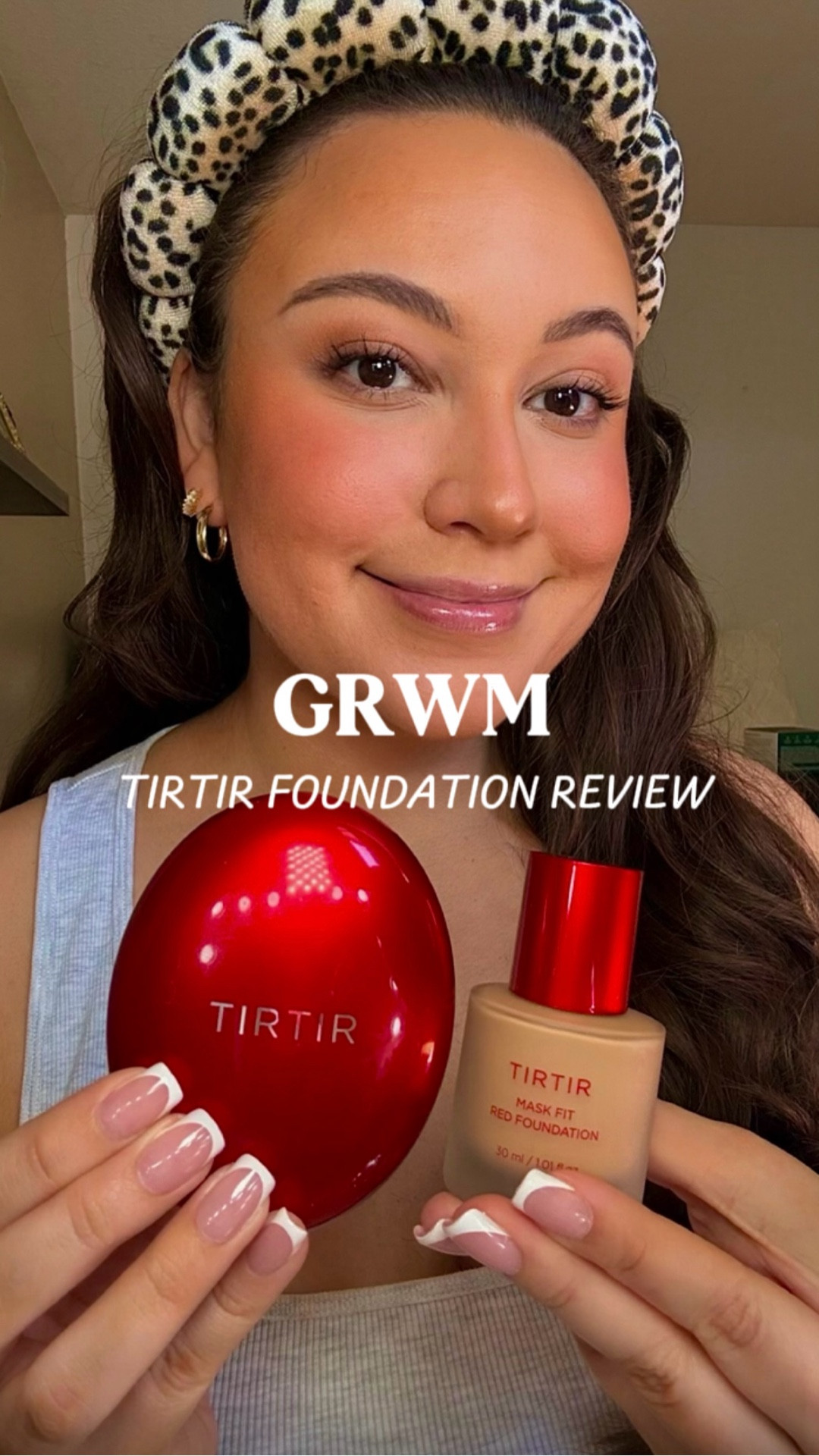 grwm ~ TIRTIR foundation first impression and review 💋✨❤️

#foundationreview #tirtir 

#LTKgrwm #LTKBeauty