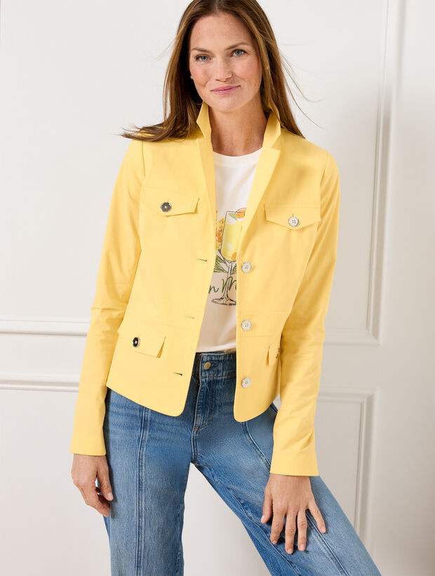 Fresh Poplin Jacket | Talbots