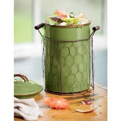 Farmhouse Compost Crock - Gardener's Supply Company | Target