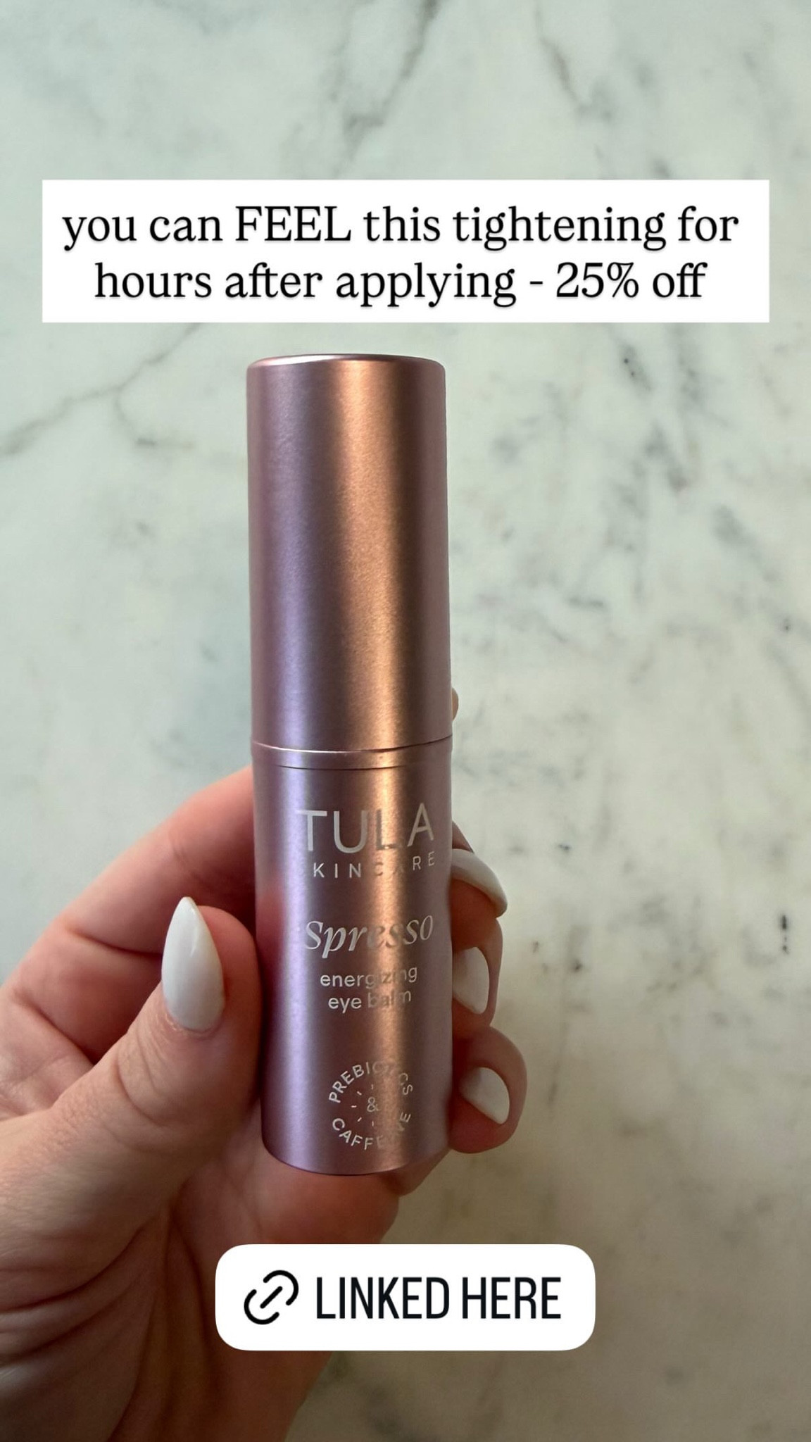 you can FEEL this tightening for hours after applying - 25% off

#LTKBeauty #LTKSaleAlert #LTKgrwm